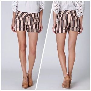 Anthropologie Striped Shorts